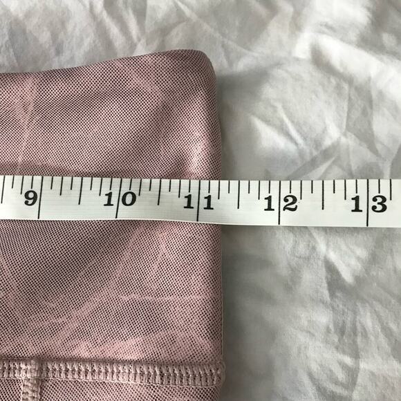 Zyia Active Pink Rose Marbled Print Mid Rise 7/8 Legging Women's Size 0 - Picture 6 of 8